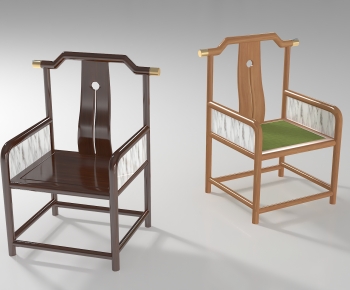 New Chinese Style Lounge Chair-ID:643809086