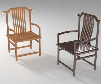 New Chinese Style Lounge Chair-ID:914045106