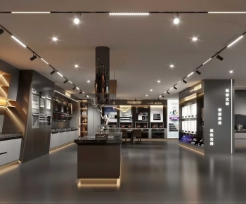 Modern Exhibition Hall-ID:754570969