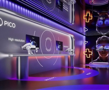 Modern Exhibition Hall-ID:932792907