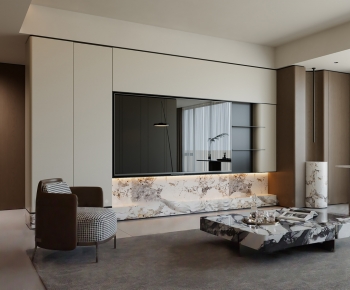 Modern A Living Room-ID:136204964