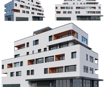 Modern Residential Building-ID:252516988