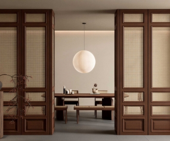 New Chinese Style Dining Room-ID:327022088