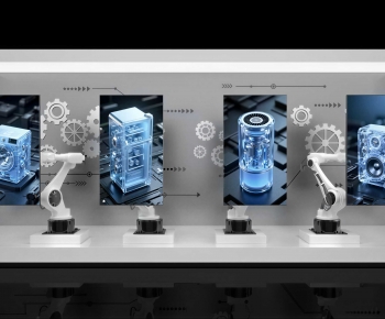 Modern Exhibition Hall-ID:752068043