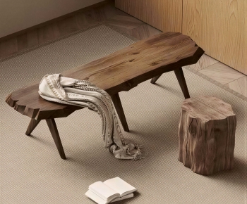 Wabi-sabi Style Bench-ID:764286041