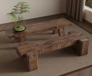 Wabi-sabi Style Bench-ID:481980096