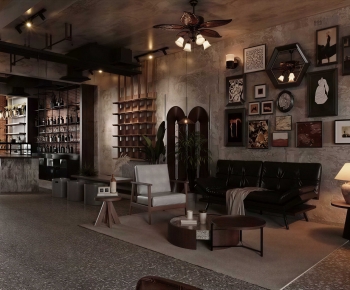 Industrial Style Cafe-ID:748074056