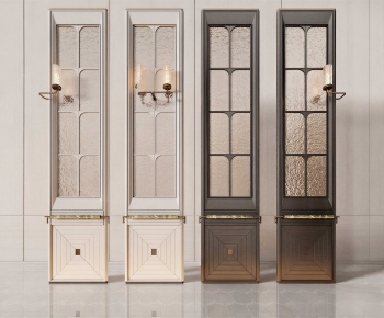 Modern Glass Screen Partition-ID:279400319