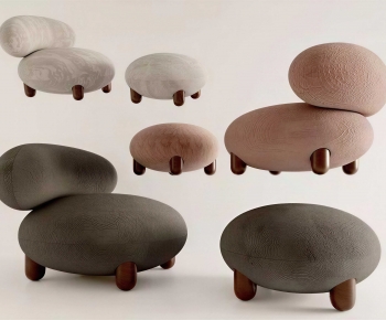 Modern Single Sofa-ID:435787924