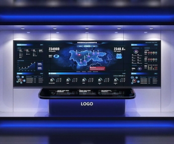 Modern Exhibition Hall-ID:327979099