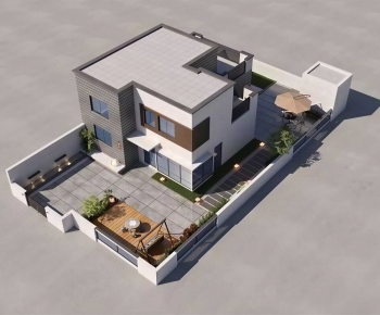 Modern Detached Villa-ID:425648934