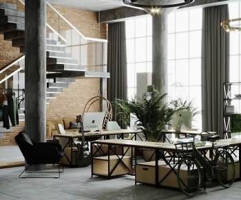 Industrial Style Staff Area-ID:412571915