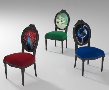 New Chinese Style Dining Chair-ID:355180985