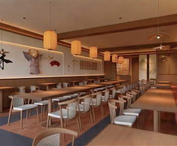 Japanese Style Dining Room-ID:854785927