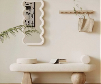 Nordic Style Stool For Changing Shoes-ID:827239999