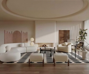 Modern A Living Room-ID:821238044