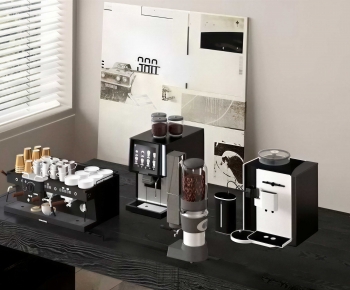 Modern Kitchen Electric Coffee Machine-ID:129872086