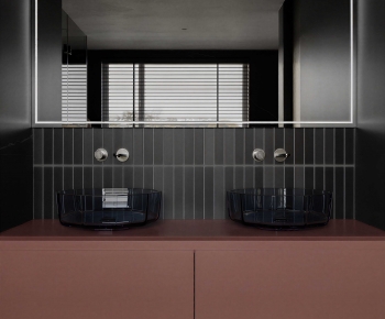 Modern Bathroom Cabinet-ID:987518075