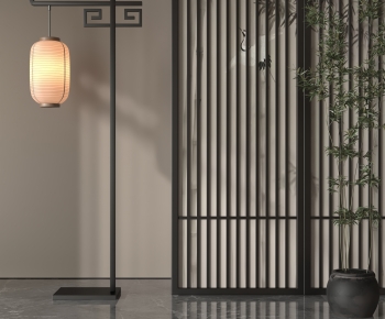 New Chinese Style Floor Lamp-ID:148087986