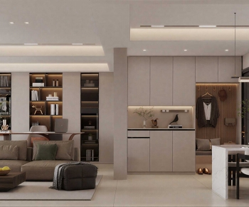 Modern A Living Room-ID:937606101