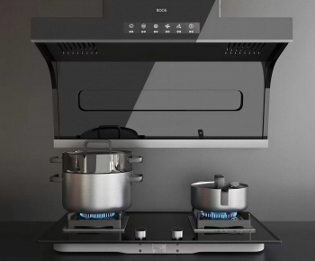 Modern Kitchen Electric Gas Range-ID:161402941