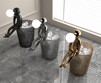 Modern Trash Can-ID:813980136