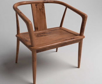 New Chinese Style Lounge Chair-ID:296474936