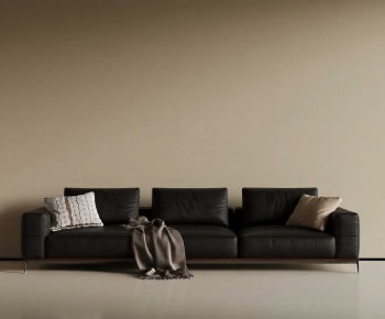 Modern Three-seat Sofa-ID:406971937