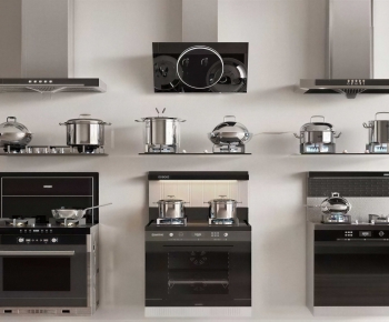 Modern Kitchen Electric Gas Range-ID:124406102