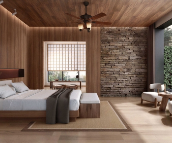 Wabi-sabi Style Guest Room-ID:811964044