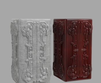 Chinese Style Column-ID:440583943