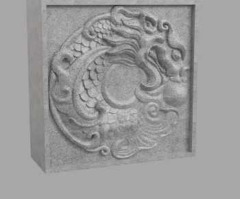 New Chinese Style Stone Carving-ID:259876013