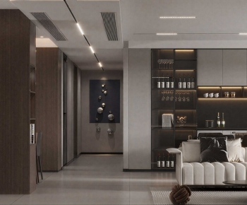 Modern A Living Room-ID:995234016