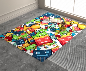 Modern Children's Carpet-ID:763599992