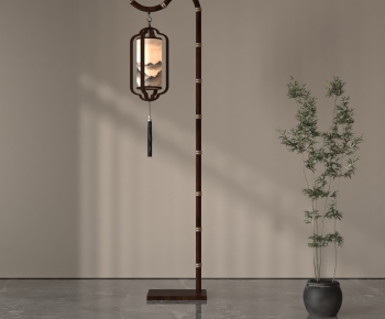 New Chinese Style Floor Lamp-ID:148777011