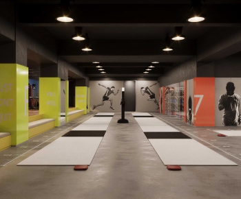 Industrial Style Gym-ID:363342051