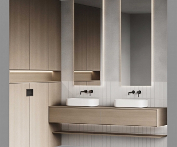 Modern Bathroom Cabinet-ID:413800957