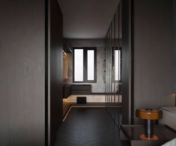 Modern Clothes Storage Area-ID:766623026