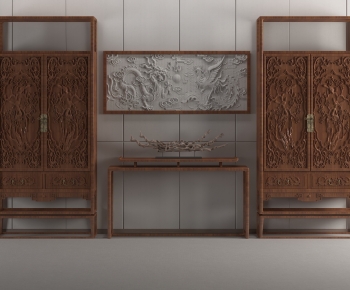 New Chinese Style Console-ID:496545089