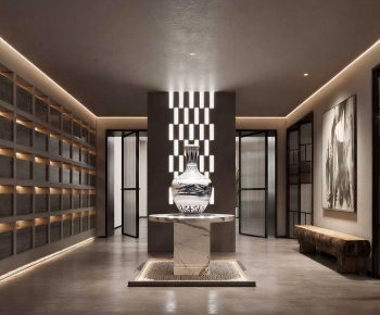 New Chinese Style Hallway-ID:237190736