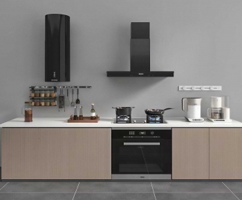 Modern Kitchen Electric Gas Range-ID:117409289