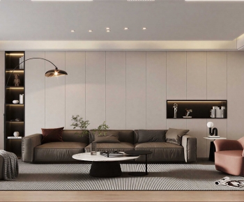 Modern A Living Room-ID:675566917