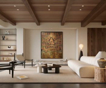 Modern A Living Room-ID:284214027