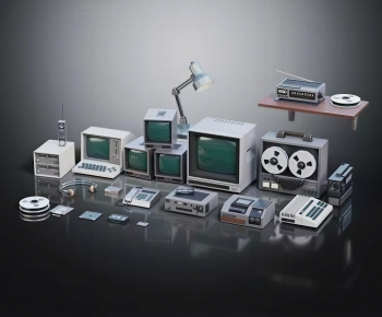 Retro Style TV Set-ID:401392949