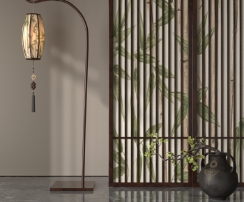 New Chinese Style Floor Lamp-ID:516721011