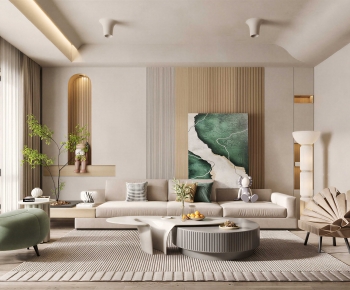 Modern A Living Room-ID:553240813