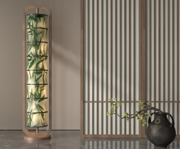 New Chinese Style Floor Lamp-ID:709944016