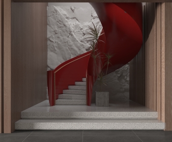 Modern Rotating Staircase-ID:340945012