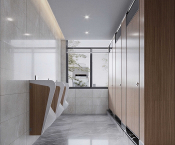 Modern Public Toilet-ID:689737082