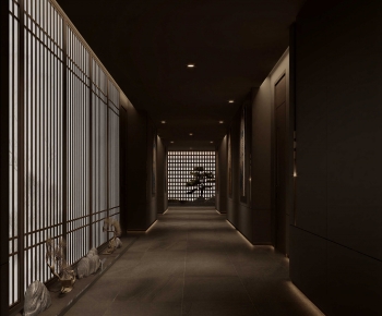 New Chinese Style Corridor-ID:999154097